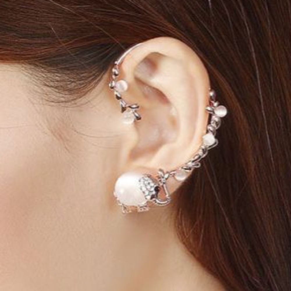 Cute elephant earring